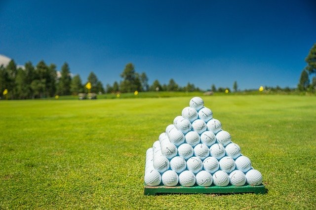 Pile de balle de golf